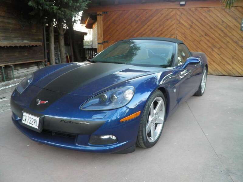 Usata Corvette C6 404 CV (297 kW) 2005 Blu/azzurro Cabrio
