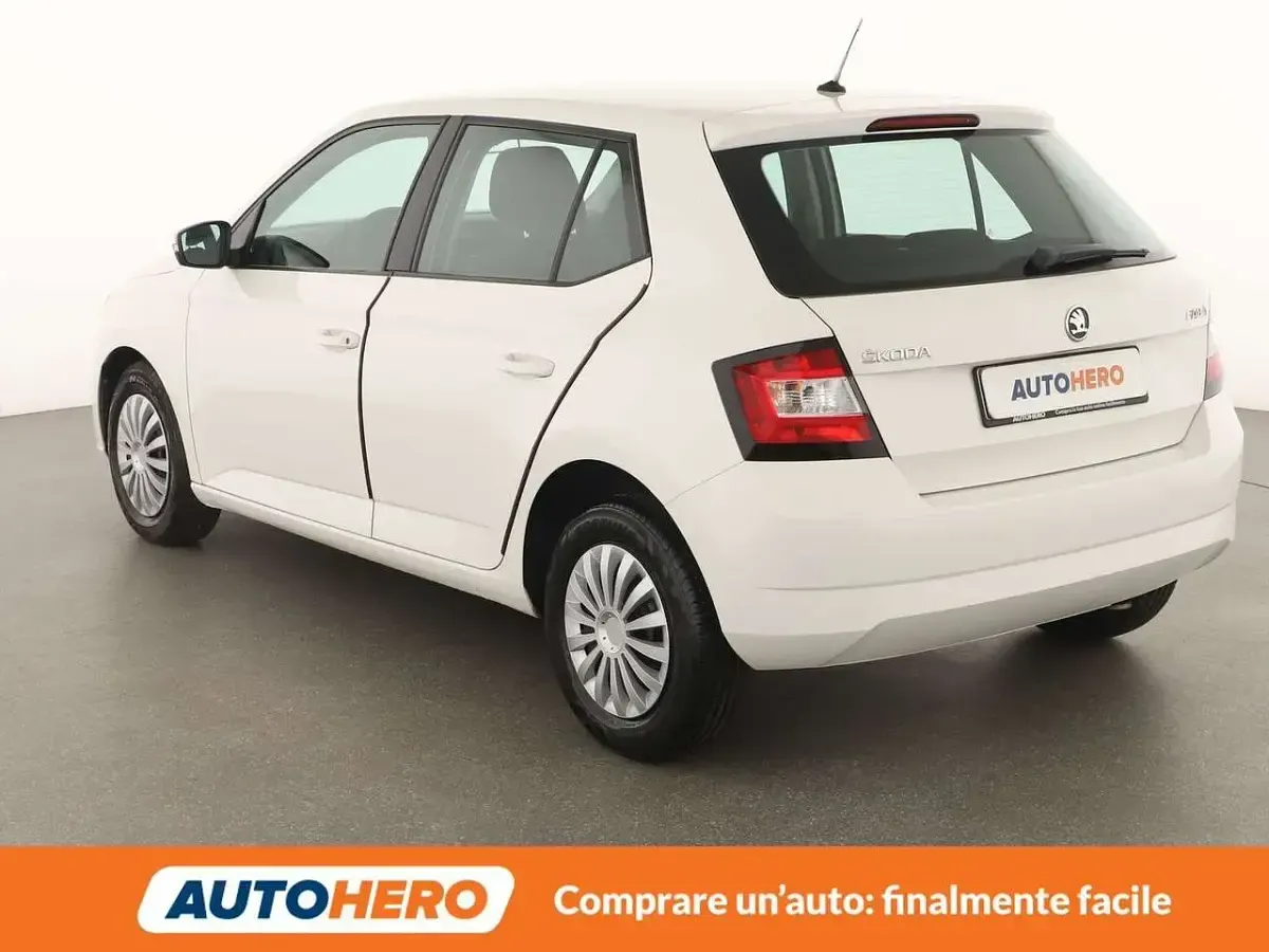 Usata Skoda Fabia Active 75 CV (55 kW) 2018 Bianco Utilitaria