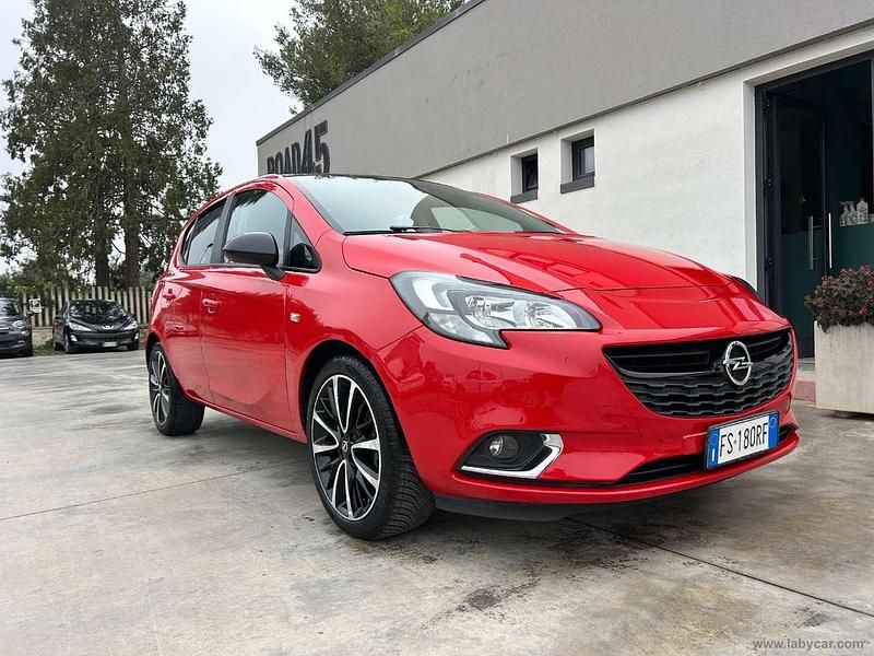 Usata Opel Corsa Edition 70 CV (51 kW) 2018 Rosso Berlina