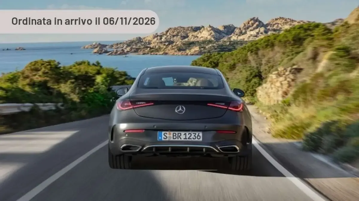 Nuova Mercedes CLE300 Advanced 313 CV (230 kW) 2026 Argento Coupé