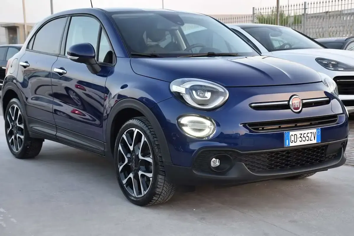 Usata Fiat 500X Connect 150 CV (110 kW) 2021 Blu/azzurro SUV