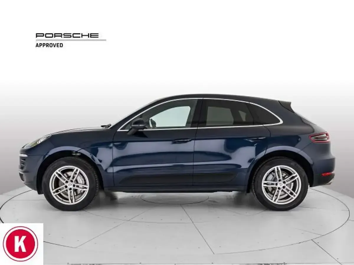 Usata Porsche Macan 250 CV (183 kW) 2015 Blu SUV