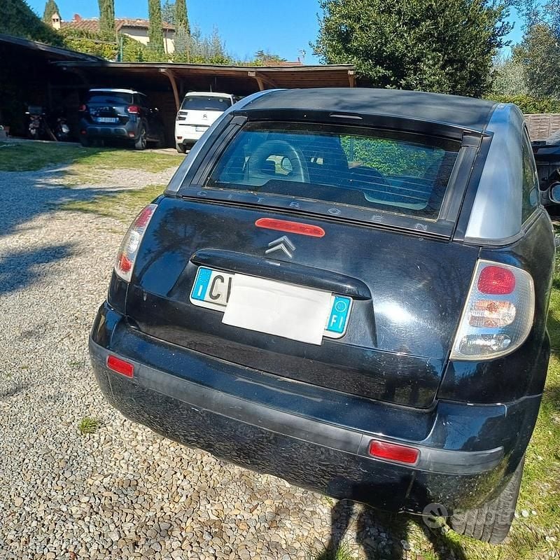 Usata Citroën C3 70 CV (51 kW) 2005 Nero Cabrio