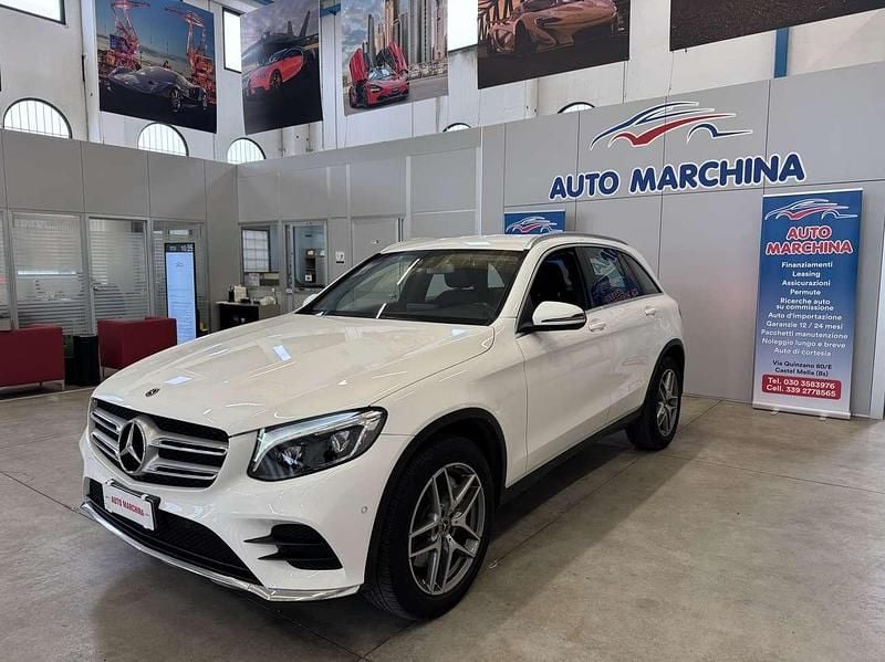 Usata Mercedes GLC250 204 CV (150 kW) 2019 Bianco SUV