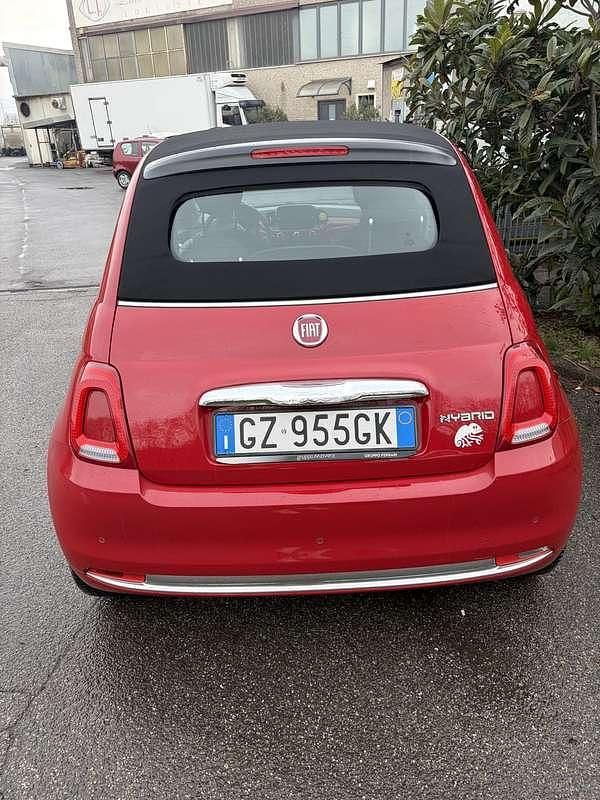 Usata Fiat 500C Red 69 CV (50 kW) 2024 Cabrio