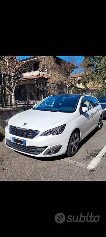 Usata Peugeot 308 Allure 150 CV (110 kW) 2015 Bianco Station wagon