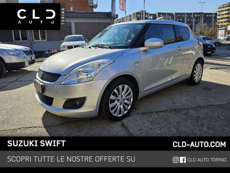 Grigio Usata 2012 Suzuki Swift Due volumi | 4500 € (Buon prezzo) - Immagine 1/4