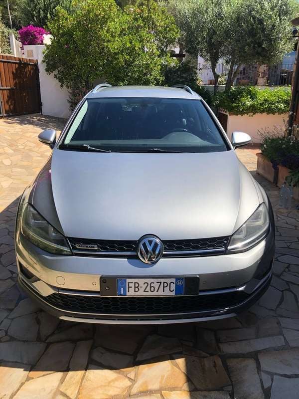 Usata VW Golf Alltrack 184 CV (135 kW) 2015 Grigio Station wagon