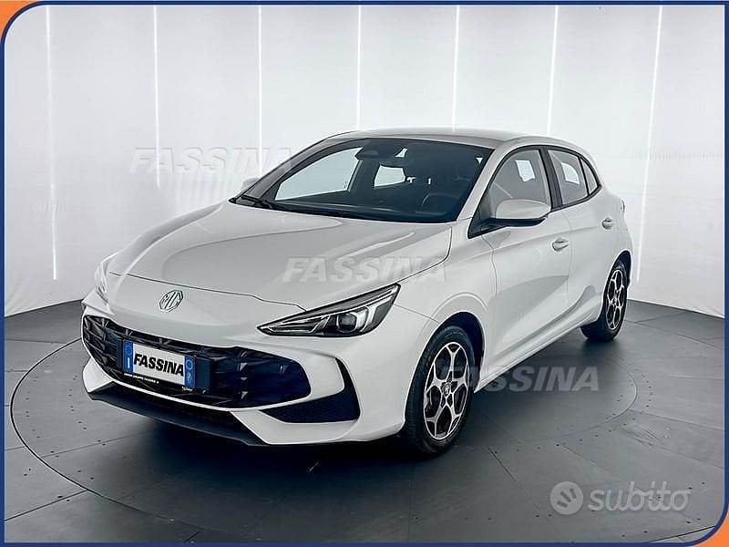 Usata MG MG3 Comfort 116 CV (85 kW) 2025 Bianco Utilitaria
