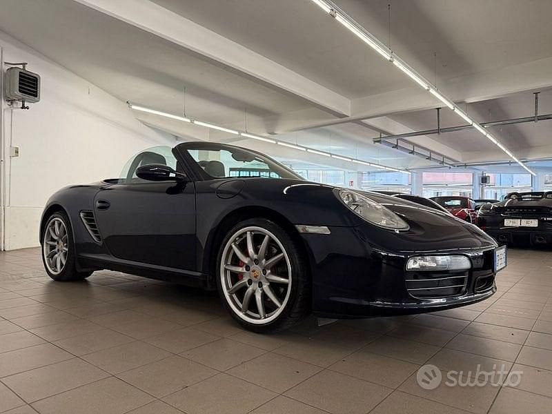 Usata Porsche Boxster 295 CV (216 kW) 2007 Blu Cabrio