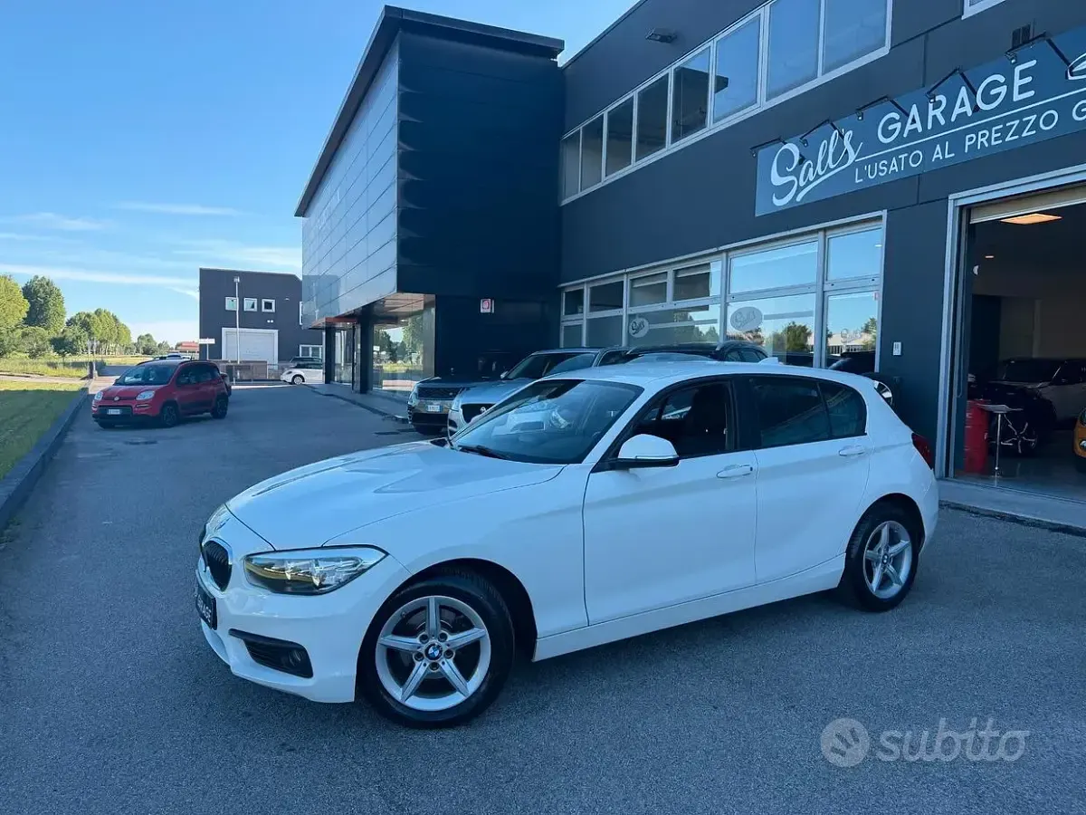 Usata BMW 116 109 CV (80 kW) 2016 Bianco Utilitaria
