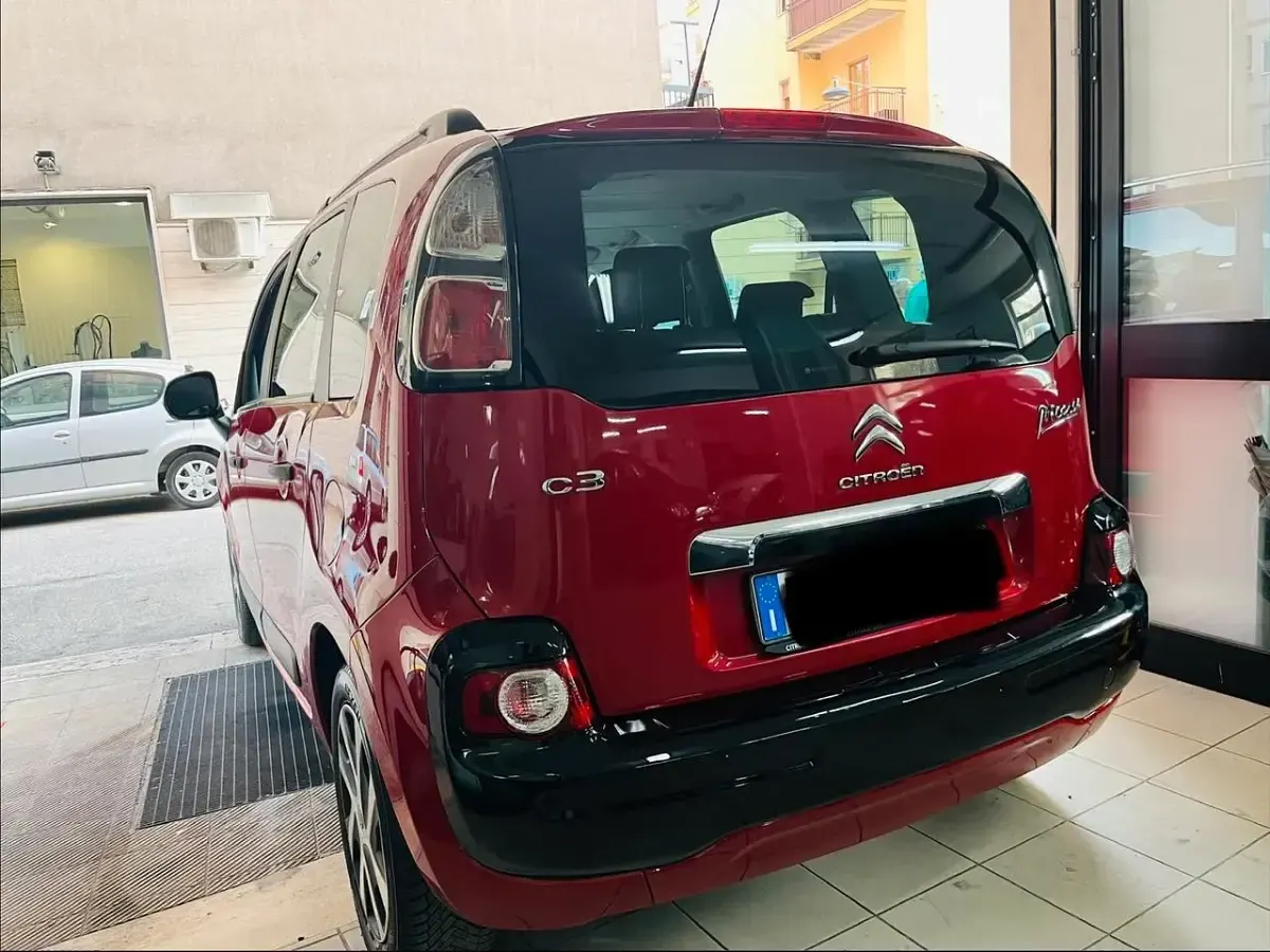 Usata Citroën C3 Picasso 99 CV (72 kW) 2017 Rosso Monovolume