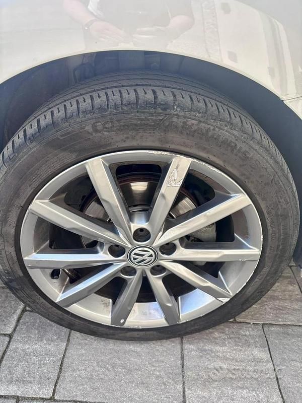 Usata VW Polo 75 CV (55 kW) 2015 Bianco Berlina