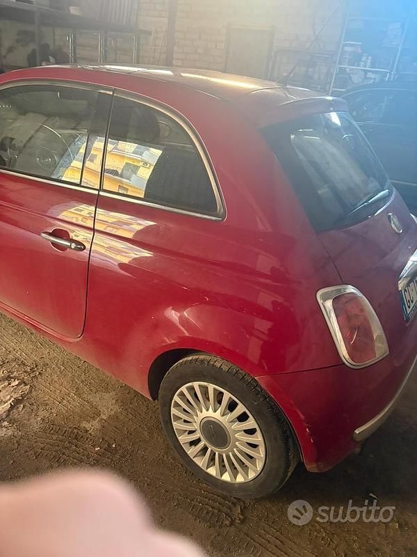 Usata Fiat 500 2007 Rosso Berlina