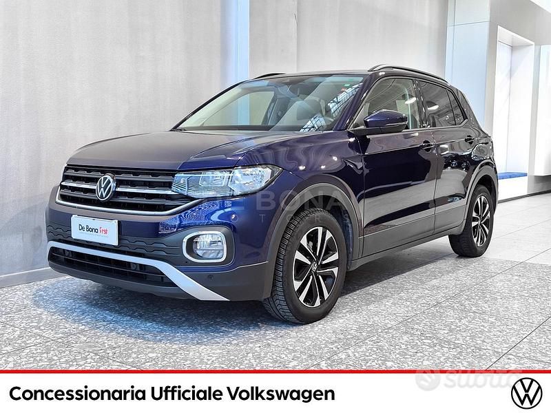 Usado VW T-Cross 95 CV (69 kW) 2020 Azul SUV