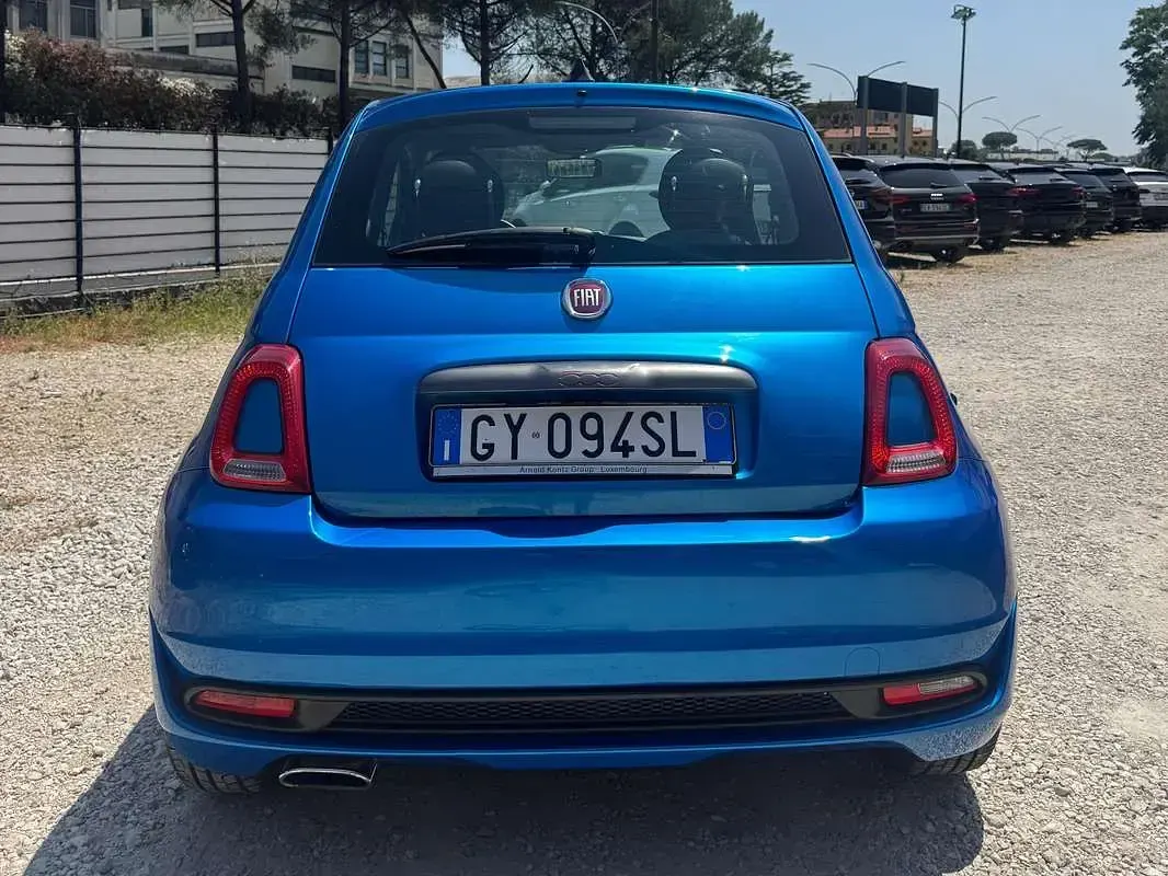 Usata Fiat 500 S 69 CV (50 kW) 2018 Blu/azzurro Utilitaria