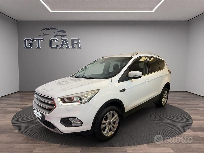 Bianco Usata 2018 Ford Kuga Vignale SUV | 13.900 € (Ottimo prezzo) - Immagine 1/4