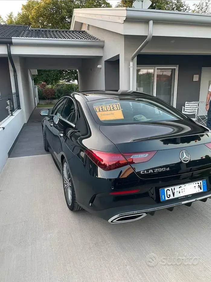 Usata Mercedes CLA200 Advanced Plus 150 CV (110 kW) 2024 Nero Coupé