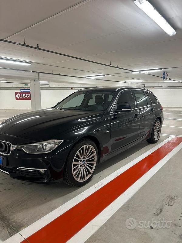 Usata BMW 320 Luxury Line 2012 Nero Station wagon