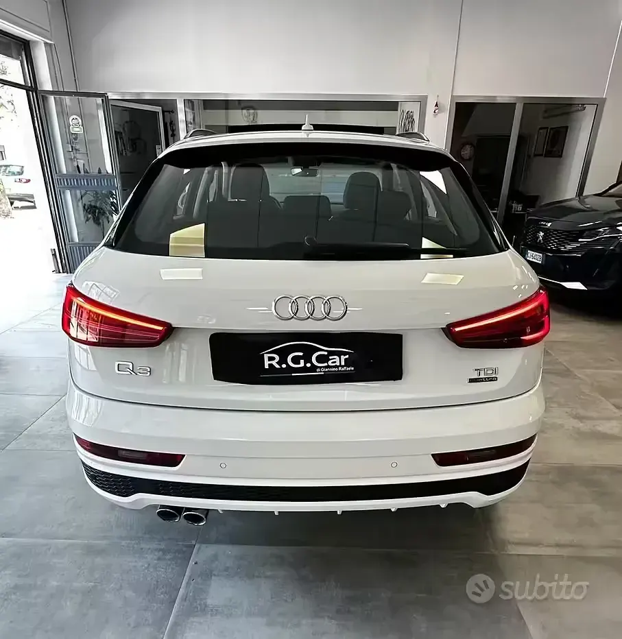Usata Audi Q3 Sport 150 CV (110 kW) 2018 Bianco SUV