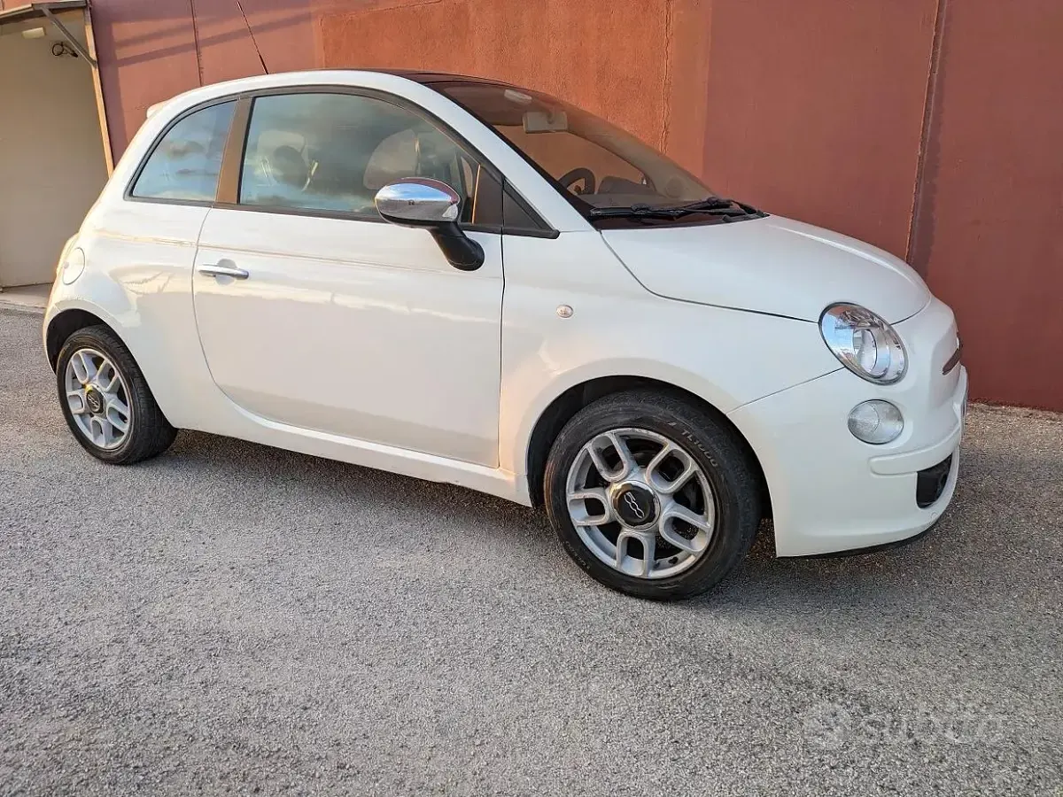 Usata Fiat 500 Sport 69 CV (50 kW) 2008 Bianco Berlina