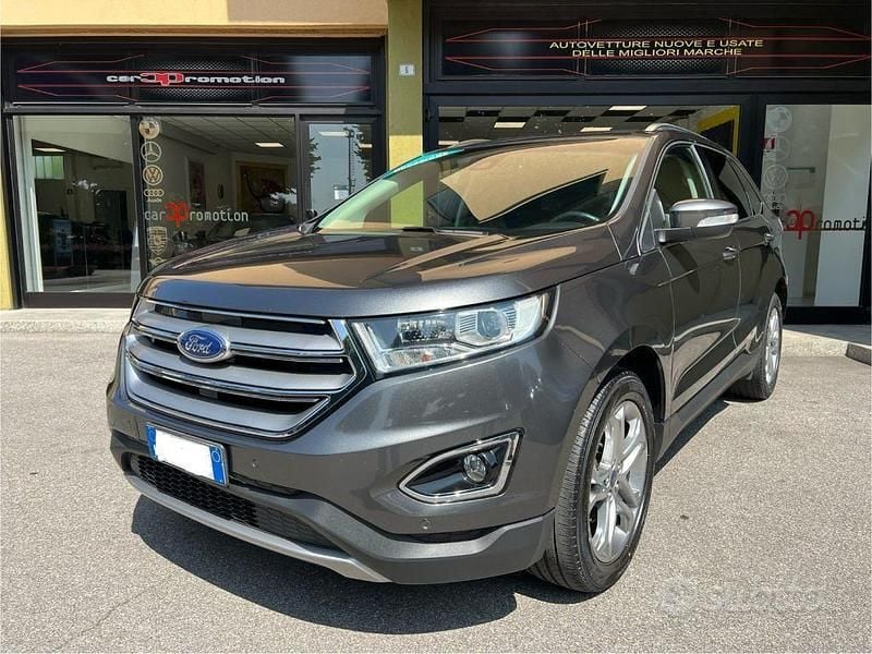 Grigio Usata 2016 Ford Edge Titanium SUV | 18.900 € (Molto cara) - Immagine 1/4