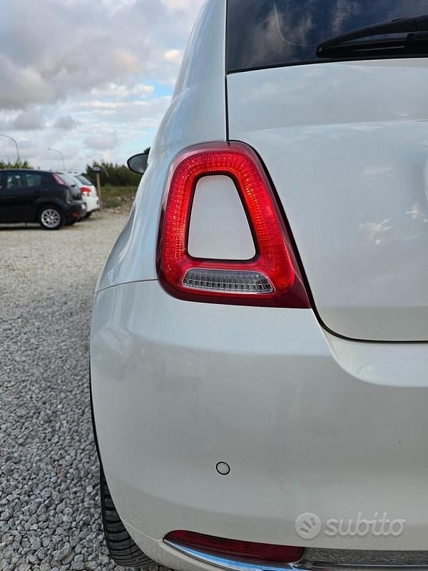 Usata Fiat 500 Lounge 69 CV (50 kW) 2017 Bianco Berlina