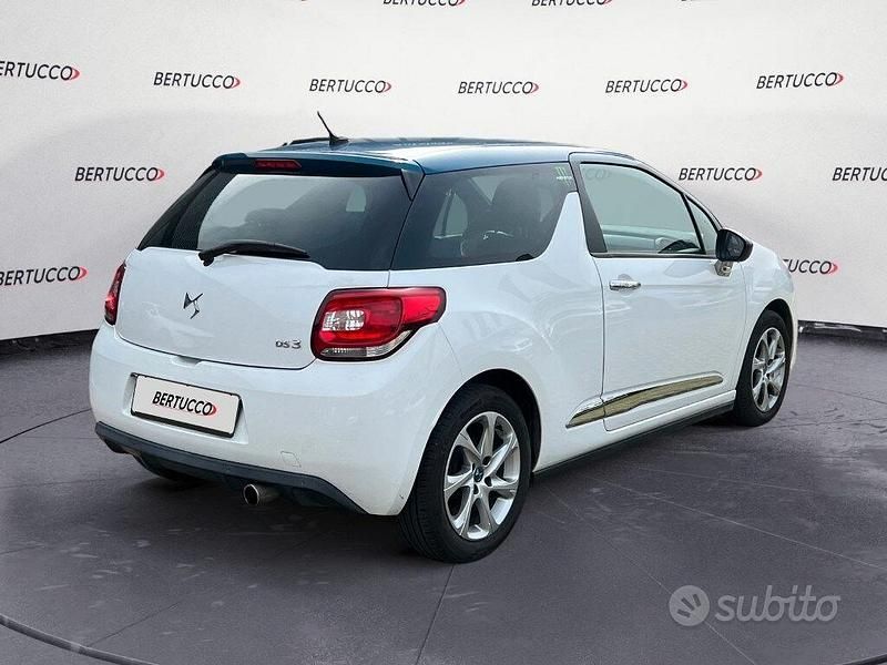 Usata DS Automobiles DS3 So Chic 82 CV (60 kW) 2016 Bianco Utilitaria