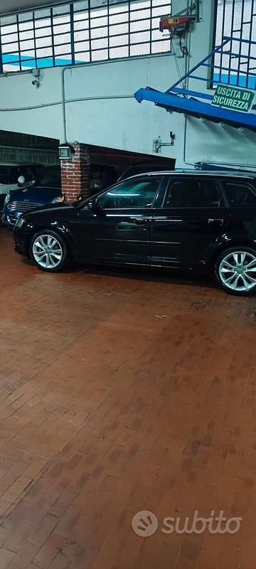 Usata Audi A3 2012 Nero Utilitaria