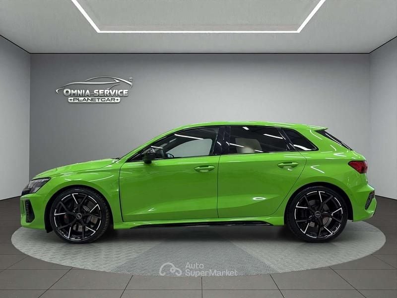Usata Audi RS3 400 CV (294 kW) 2024 Verde Berlina