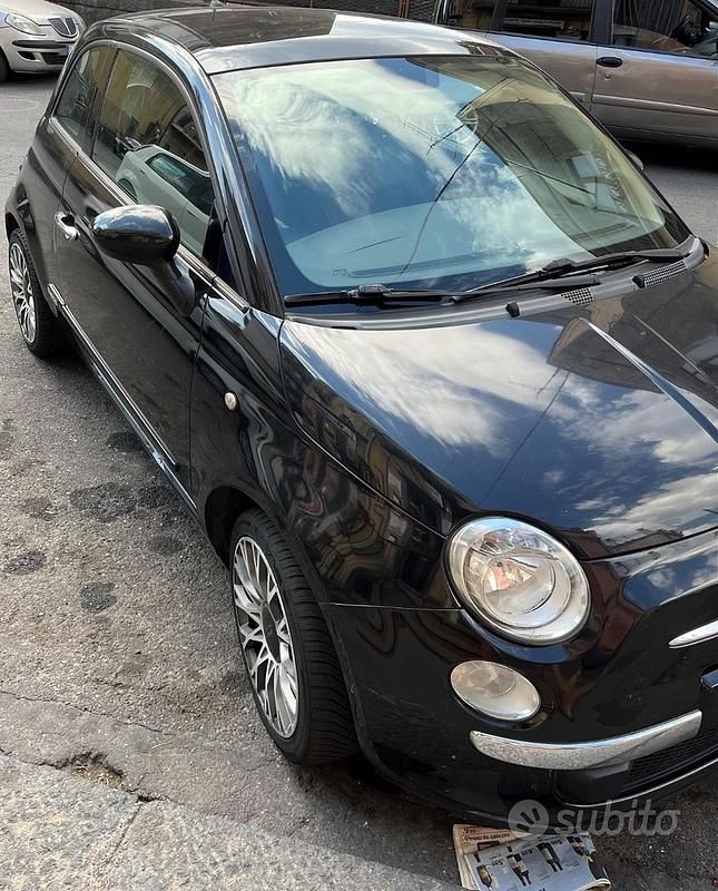 Usata Fiat 500 69 CV (50 kW) 2015 Nero Utilitaria
