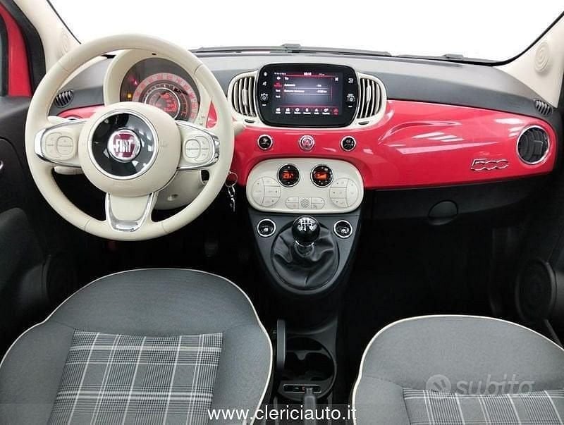 Begagnad Fiat 500 Pop 69 HK (50 kW) 2020 Röd Sedan