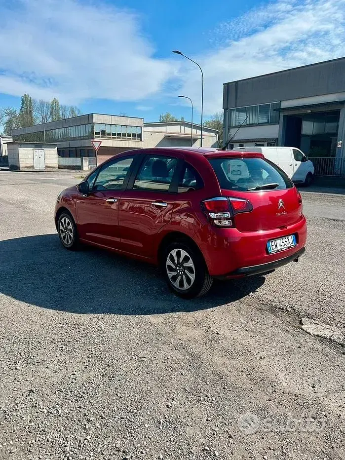 Usata Citroën C3 68 CV (50 kW) 2014 Rosso Berlina