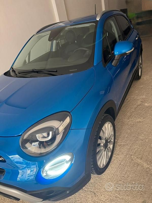 Usata Fiat 500X Lounge 120 CV (88 kW) 2019 Blu SUV