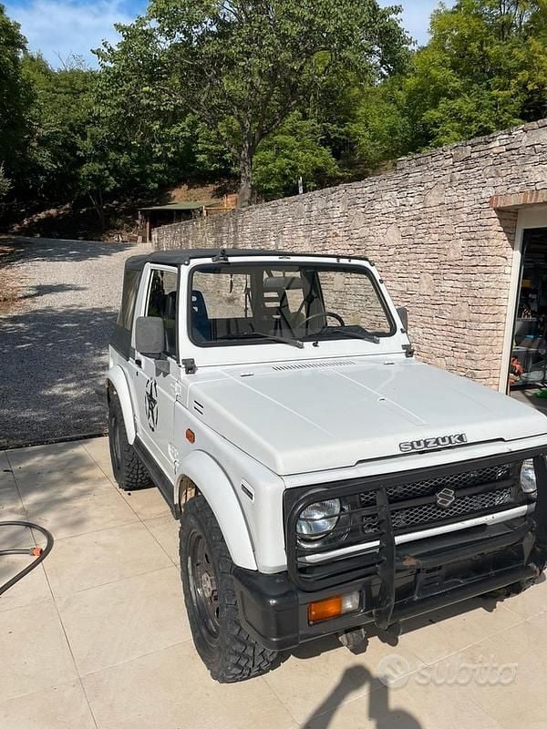 Usata Suzuki Samurai 69 CV (50 kW) 1998 Bianco SUV