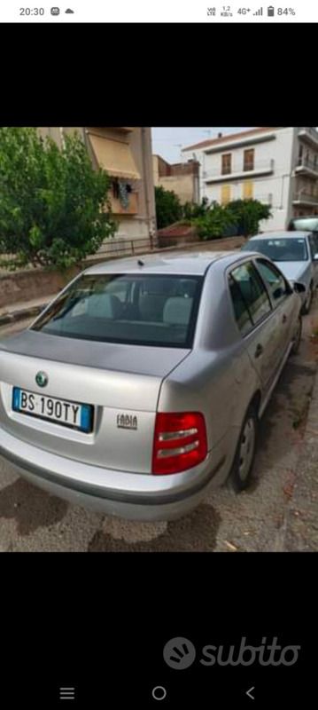 Usata Skoda Fabia 2001 Grigio Utilitaria