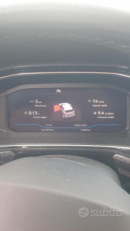 Usata VW T-Cross 110 CV (80 kW) 2023 Grigio SUV