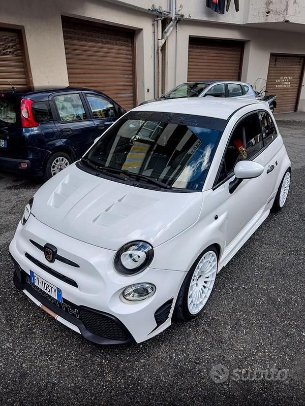 Usata Abarth 500 270 CV (198 kW) 2009 Bianco Utilitaria