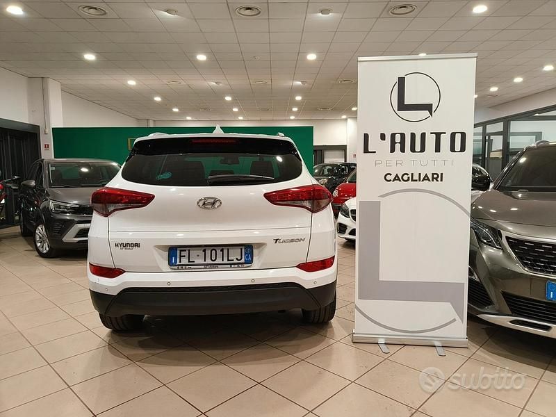Usata Hyundai Tucson Edition 116 CV (85 kW) 2017 Bianco SUV