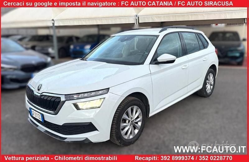 Usata Skoda Kamiq 116 CV (85 kW) 2021 Bianco SUV