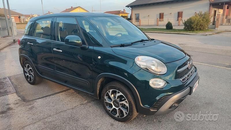 Usata Fiat 500L Cross 95 CV (69 kW) 2021 Verde Monovolume