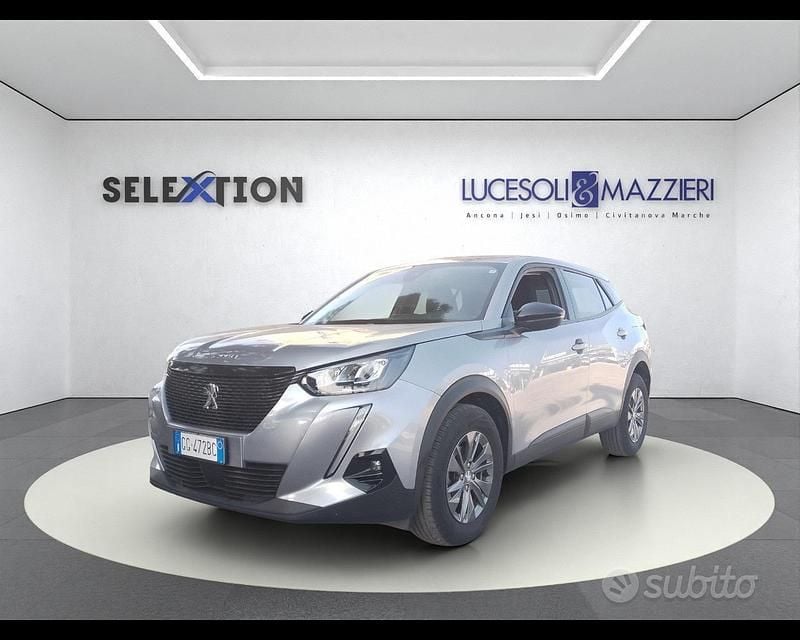 Grigio Usata 2022 Peugeot 2008 Active SUV | 18.900 € (Buon prezzo) - Immagine 1/3