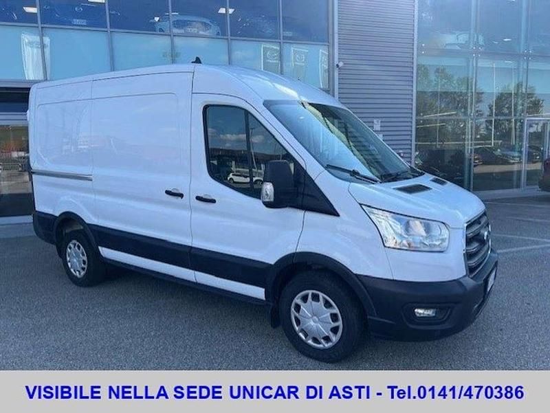Usata Ford Transit Trend 131 CV (96 kW) 2020 Frozen white Furgone