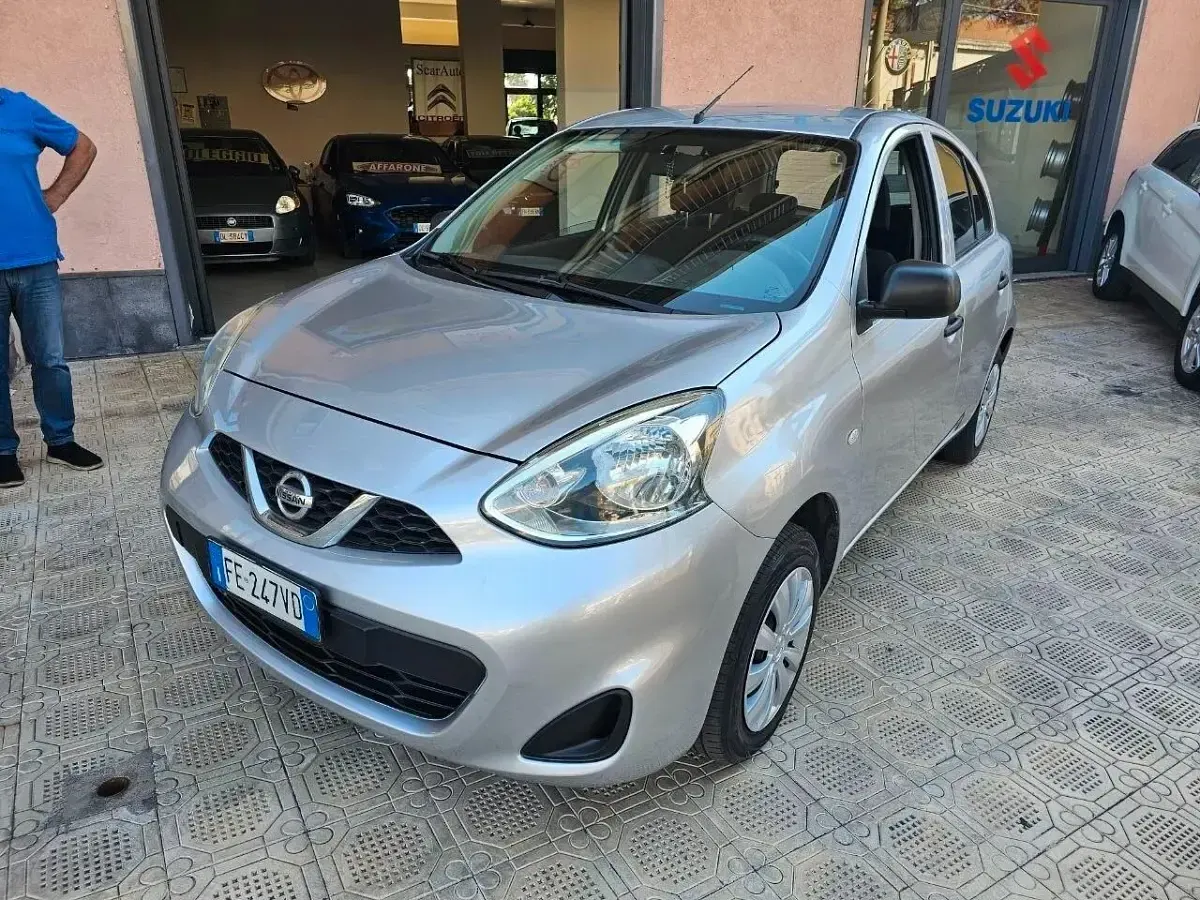 Usata Nissan Micra Comfort 80 CV (58 kW) 2016 Argento Utilitaria