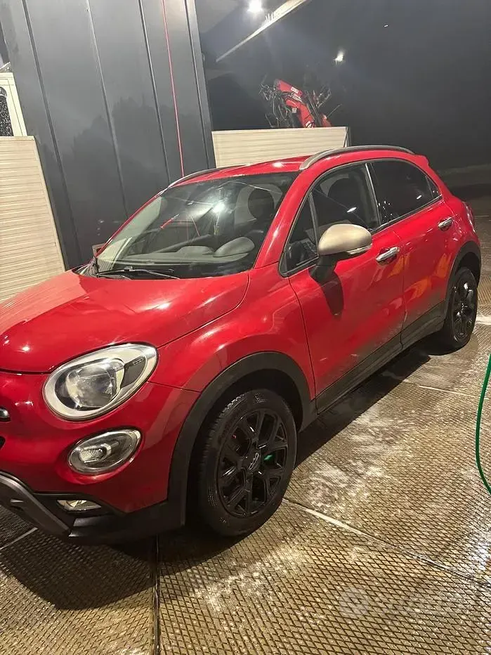 Usata Fiat 500X 140 CV (102 kW) 2015 Rosso SUV