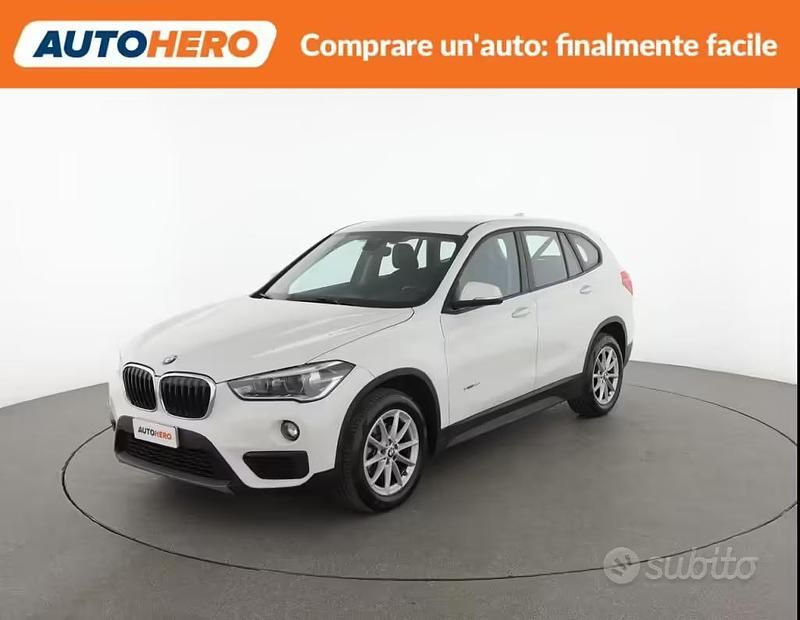 Usata BMW X1 Advantage 136 CV (100 kW) 2016 Bianco SUV
