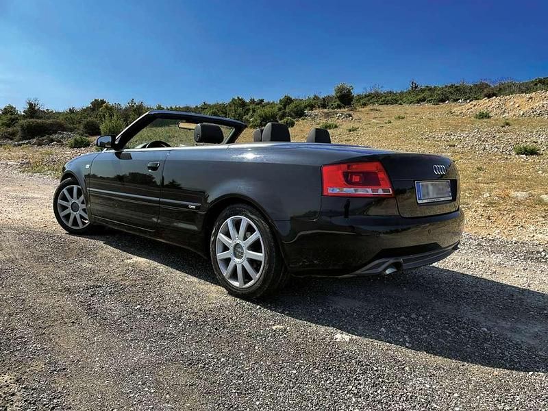 Usata Audi A4 Cabriolet Comfort 140 CV (102 kW) 2009 Nero Cabrio