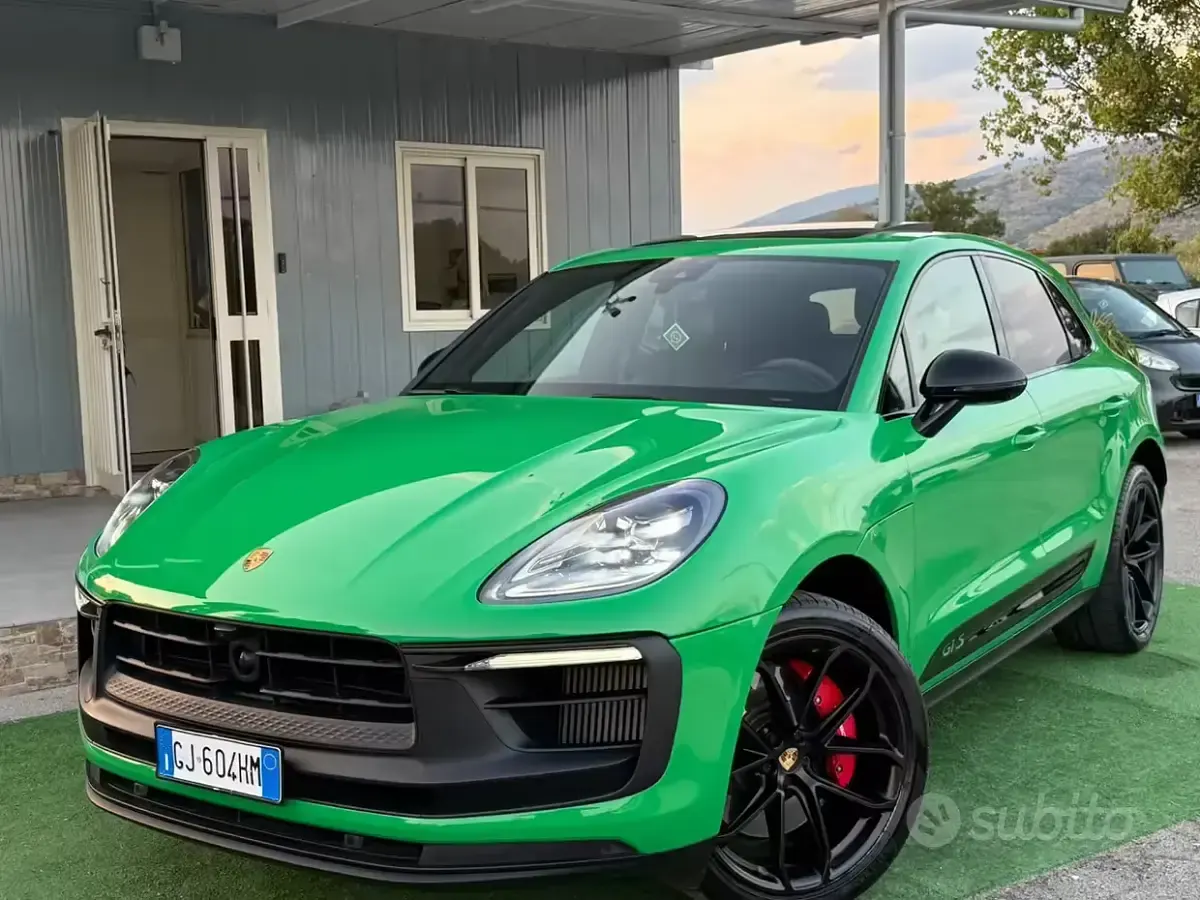 Usata Porsche Macan 441 CV (324 kW) 2022 Verde SUV