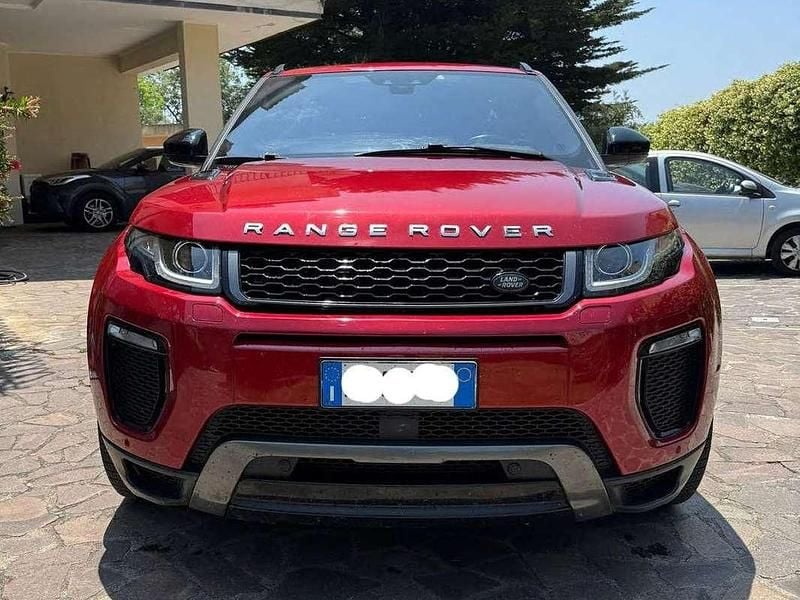Usata Land Rover Range Rover evoque HSE Dynamic 184 CV (135 kW) 2017 Rosso SUV