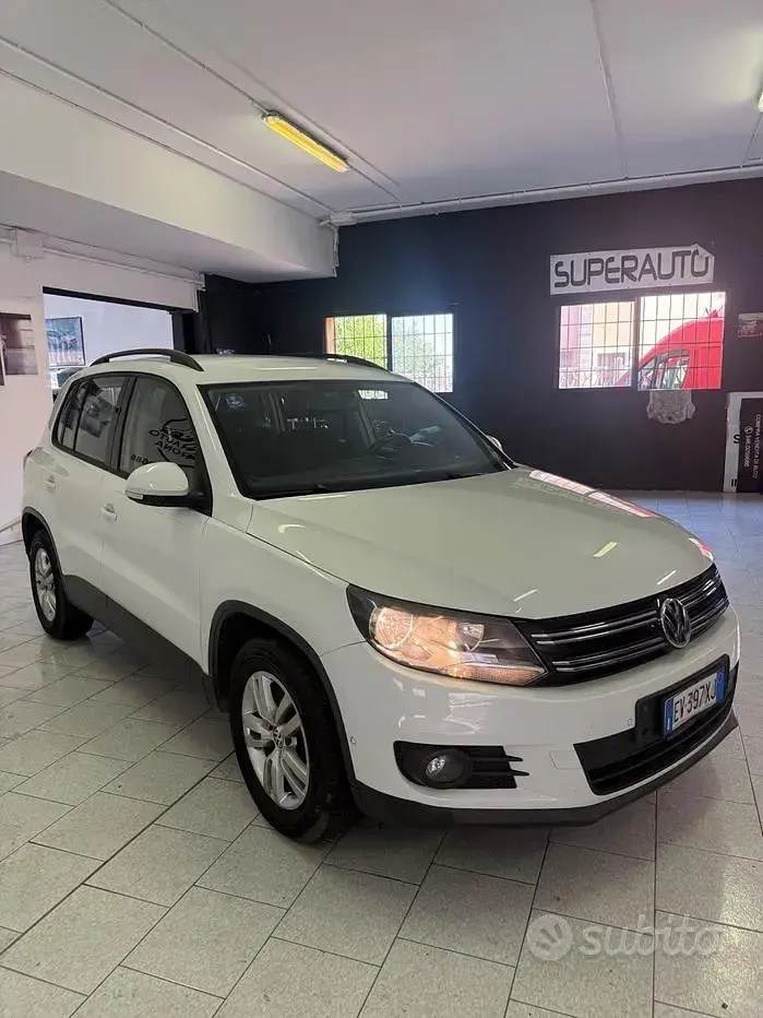 Usata VW Tiguan Trendline 122 CV (89 kW) 2014 Bianco SUV